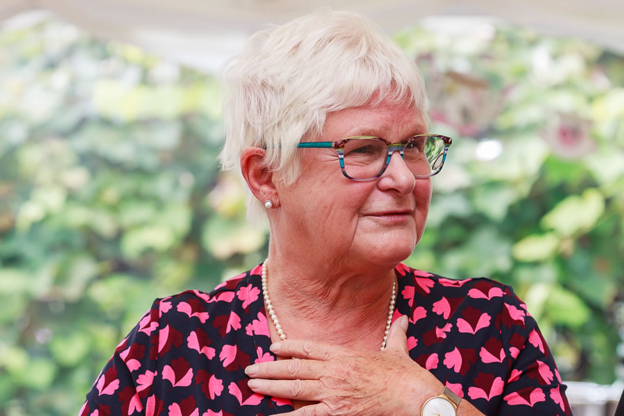 Christine Davies 70th birthday at Borde Hill Gardens