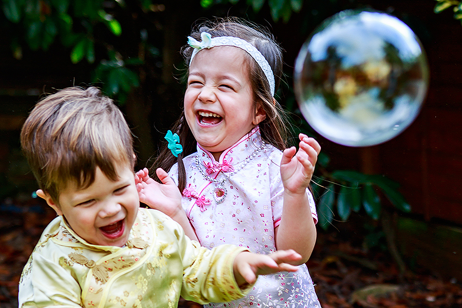 Sophie, Stephen, Ertica & Ethan. Family Portraits London