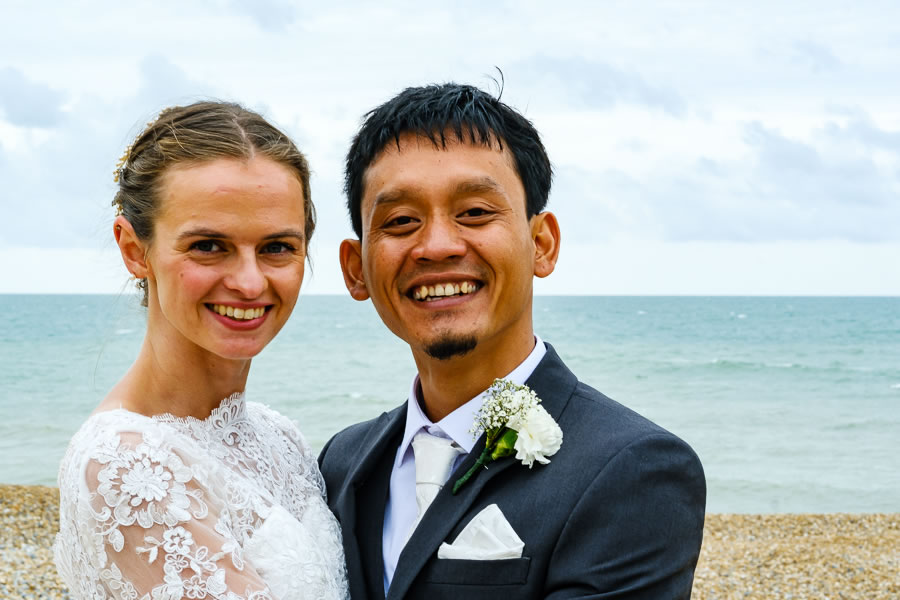 Annabel & Rizal, Eastbourne Town Hall & View Hotel